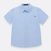 Camisa De Botones Azul